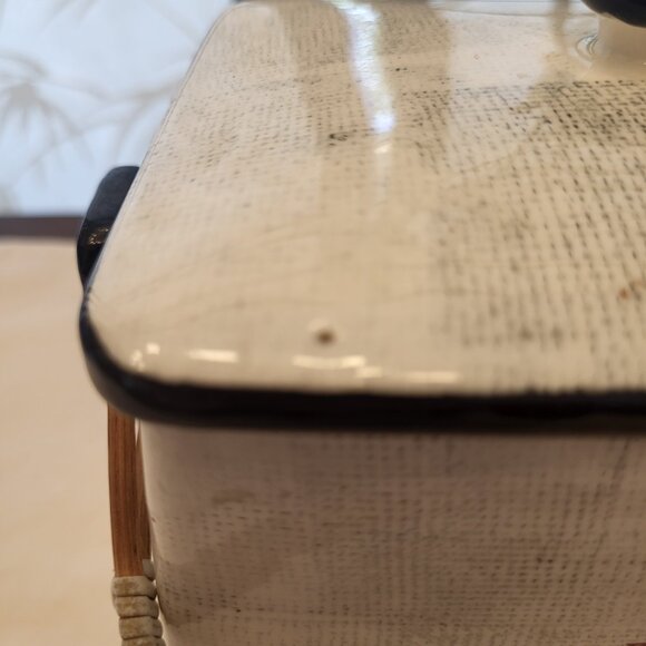 Rare! 50s Capri by Royal Sealy Biscuit Jar Coffee Pod Canister - Picture 8 of 8